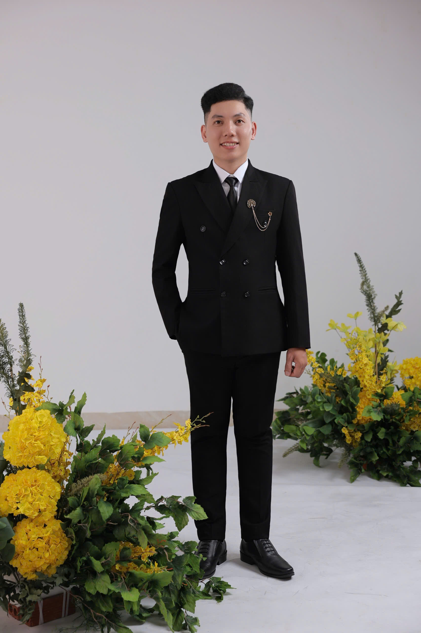 Chú rể Lê Trọng Nhân
